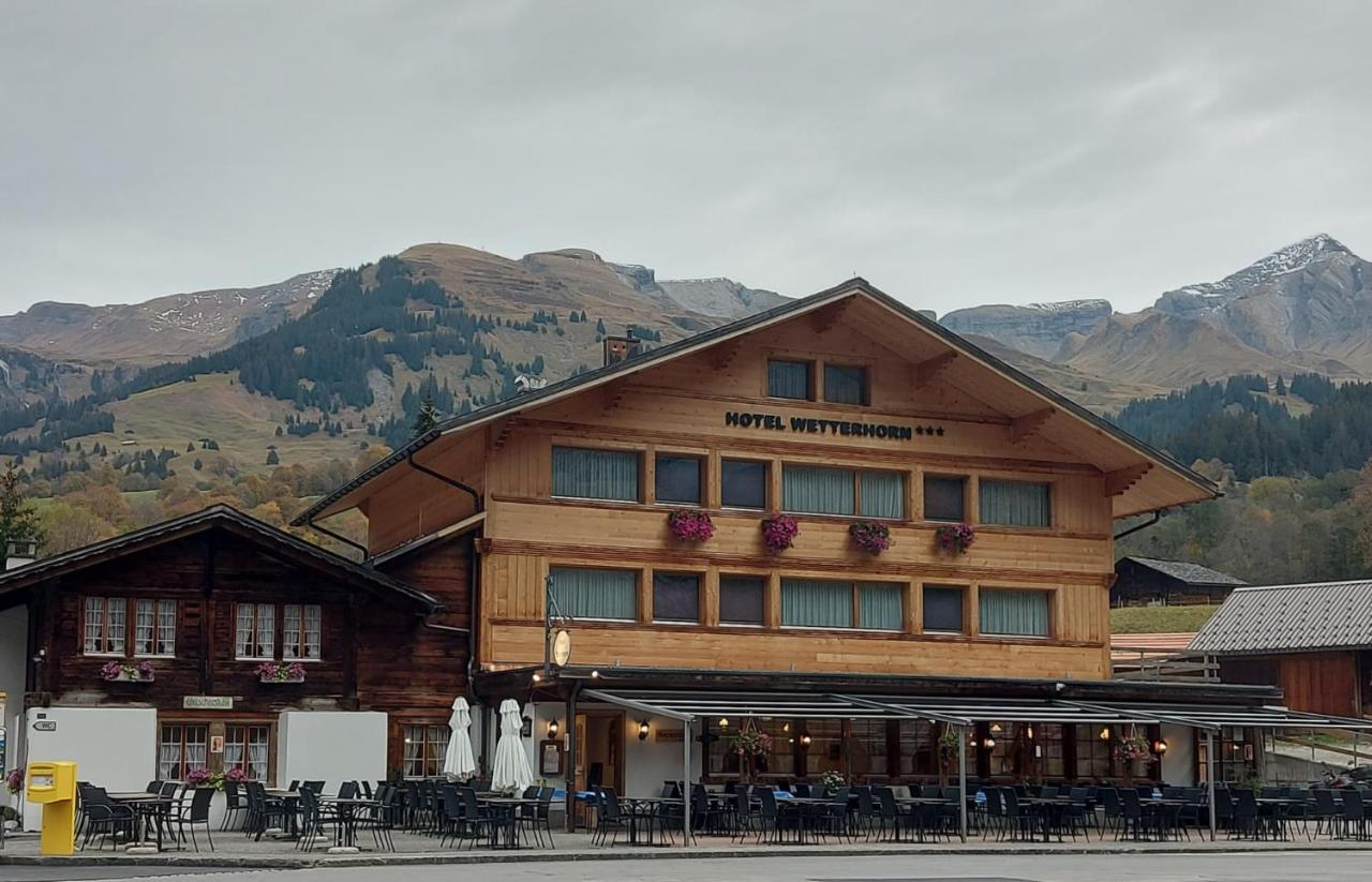 Hotel Wetterhorn Grindelwald Exterior foto